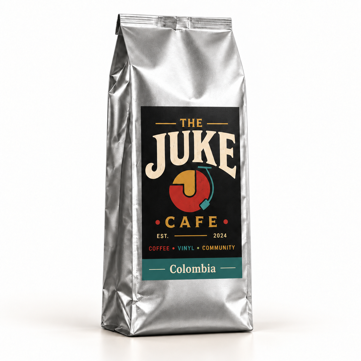 AJ-200 — Silver Coffee Bag