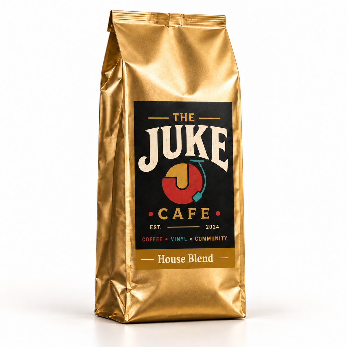 AJ-500 — Gold Coffee Bag